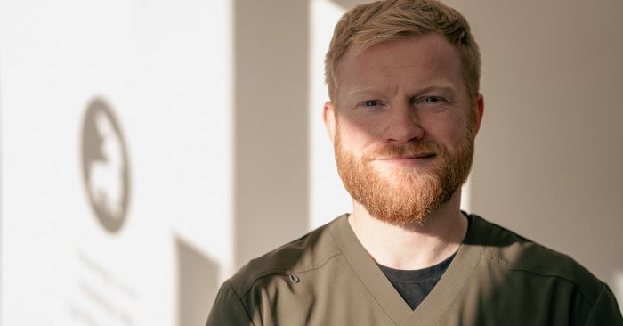 Andrew Holmes, audiologist at Alto Hearing