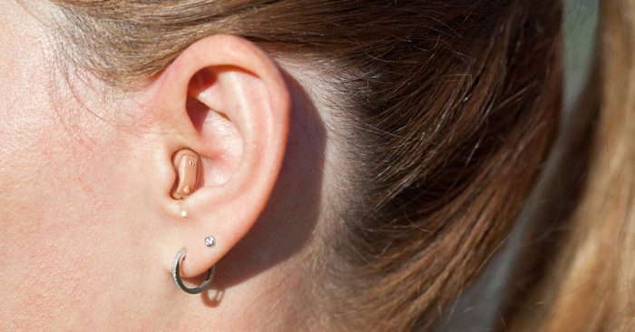 Custom in-the-ear hearing aid - completely in the canal model