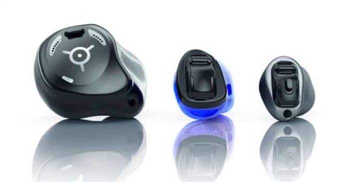 Sonova Custom In-the-ear hearing aids. Rechargeable, CIC and IIC.