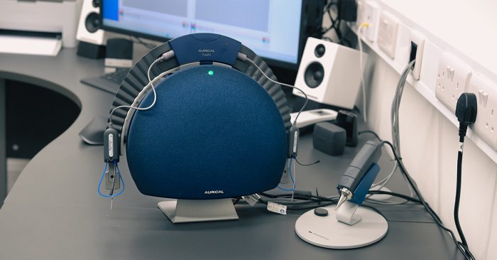 Equipment for doing Real Ear Measurements - Aurical Audiometer from Natus