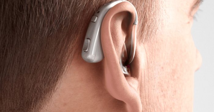 ReSound Enzo IA behind the ear