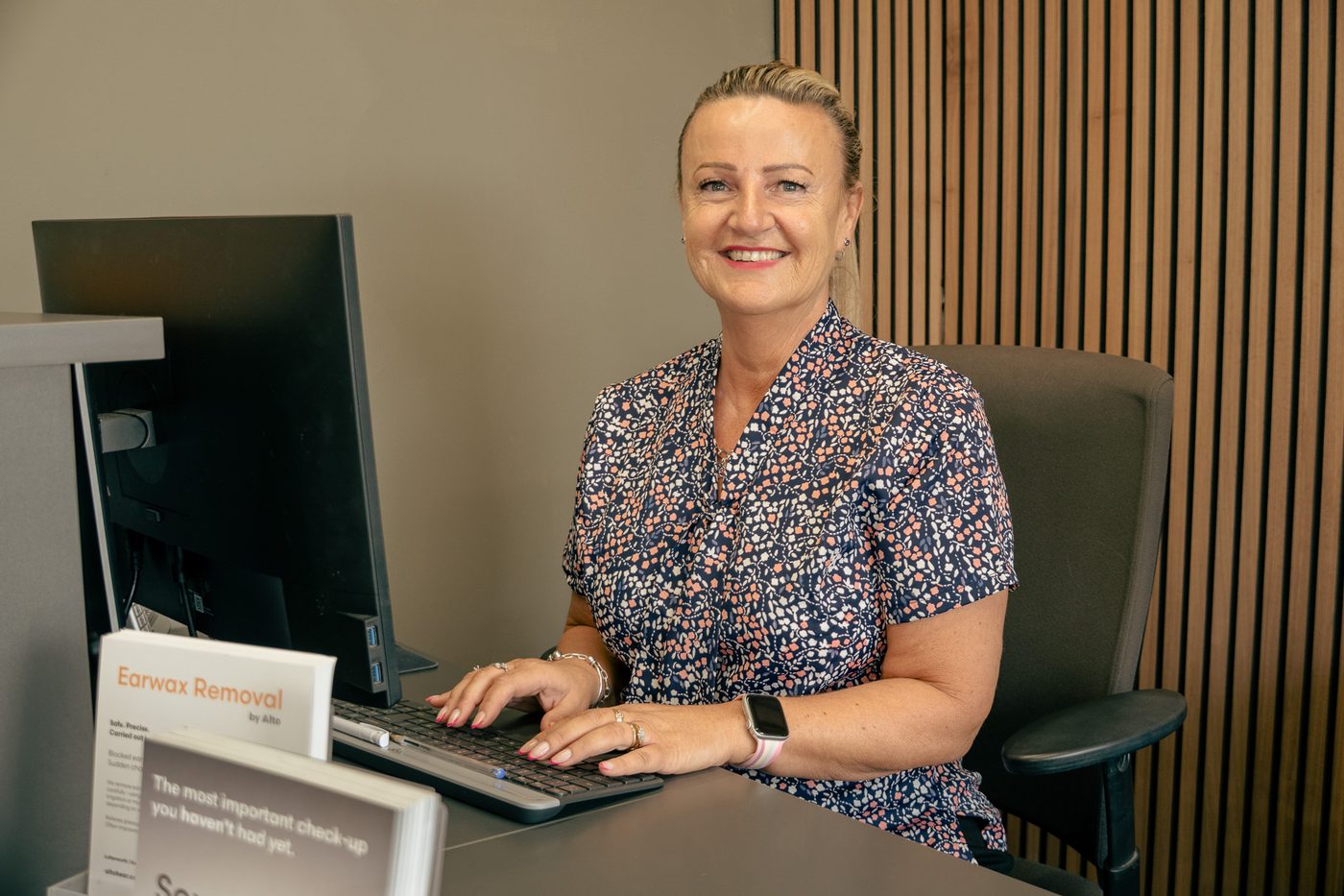 Fiona Eyre, Alto Hearing practice coordinator in Lutterworth