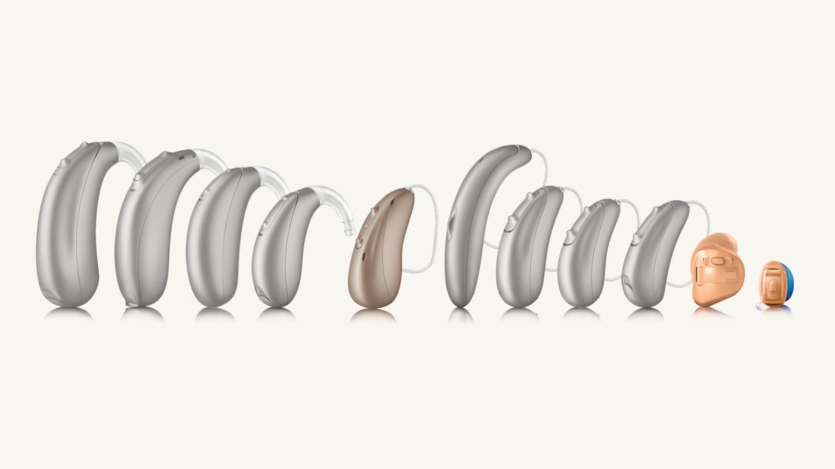 Unitron hearing aid product range