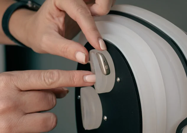 Rechargeable hearing aid battery replacement